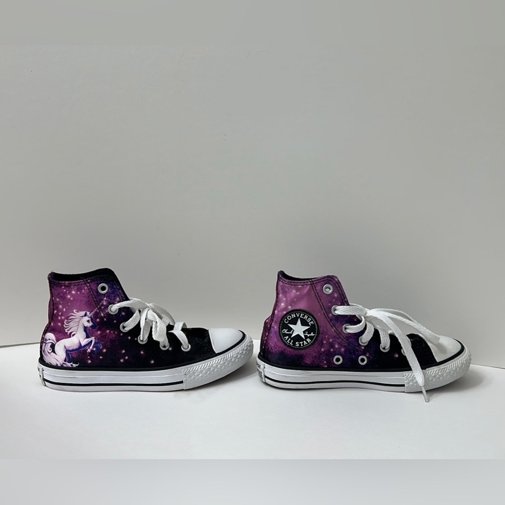 Girls High Top Chuck Taylor All Star Converse - Picture 3 of 7